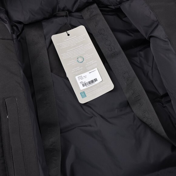 AUTHENTIC CANADA GOOSE MEN'S EXPEDITION PARKA BLACK - Picture 5 of 8